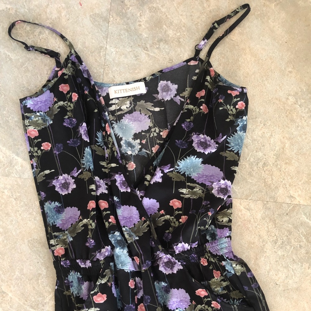 Kittenish By Jessie James Decker Floral Jumpsuit